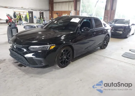 2024 Honda Civic Sport z USA, uszkodzony, nr VIN 2HGFE2F57RH551580